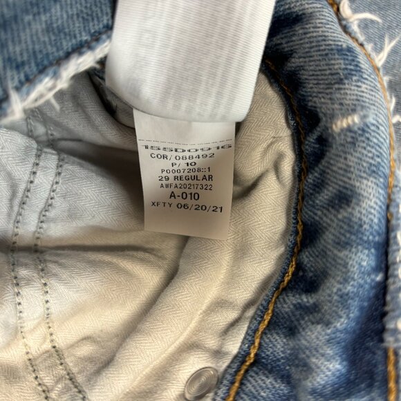 Abercrombie & Fitch Womens 90s Straight Ultra High Rise Demin Jeans Size 29/8R - Picture 15 of 16